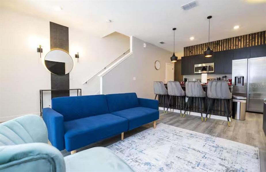 Furnished interior view inside a new home in , Kissimmee (Image 19).