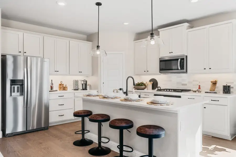 Furnished interior view inside a new home in Goodland, Midlothian (Image 9).