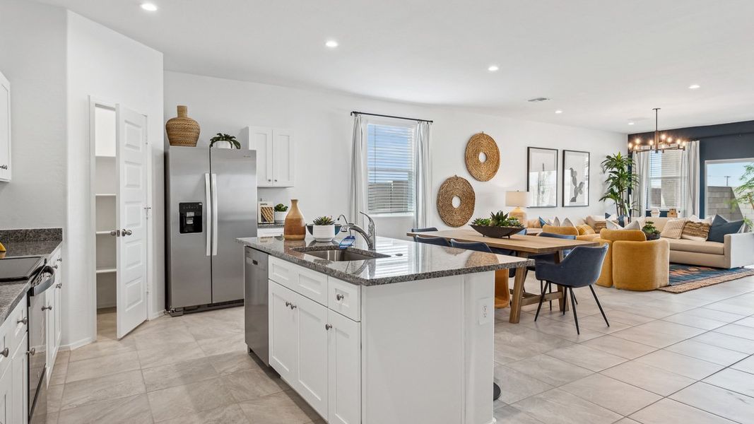 Furnished interior view inside a new home in Heartland Ranch, Coolidge (Image 5).