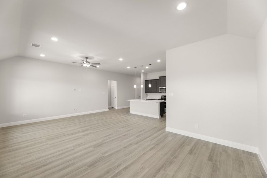 Representative unfurnished interior of a home built from the Liberty by Rockwell Homes in Wildflower Ranch, Fort Worth (Image 47). Representative unfurnished interior of a home built from the Liberty by Rockwell Homes in Wildflower Ranch, Fort Worth (Image 47).