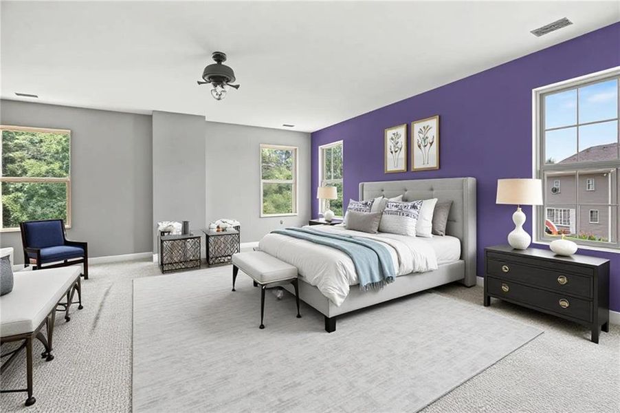 Furnished interior view inside a new home in , Jonesboro (Image 10). Furnished interior view inside a new home in , Jonesboro (Image 10).