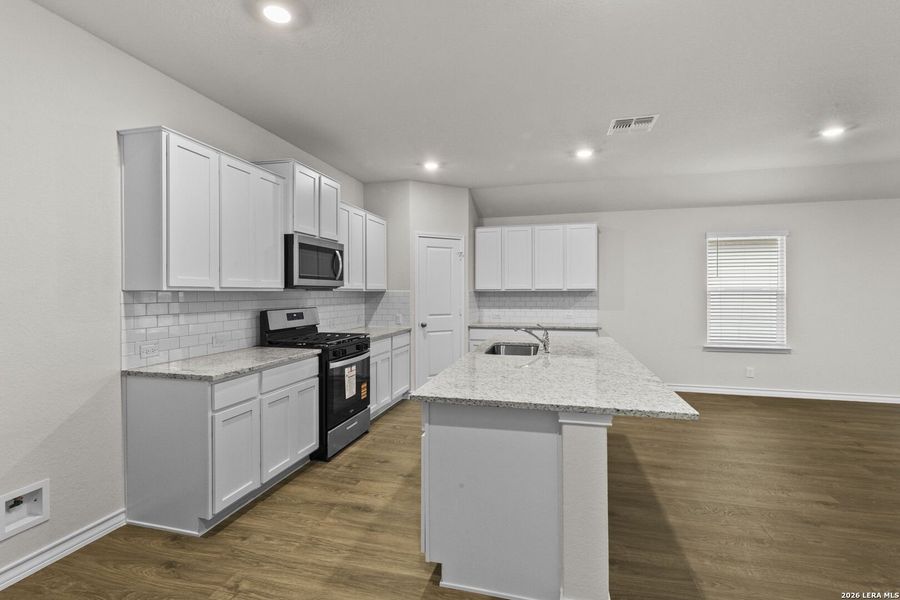 Furnished interior view inside a new home in Riverstone at Westpointe, San Antonio (Image 9).
