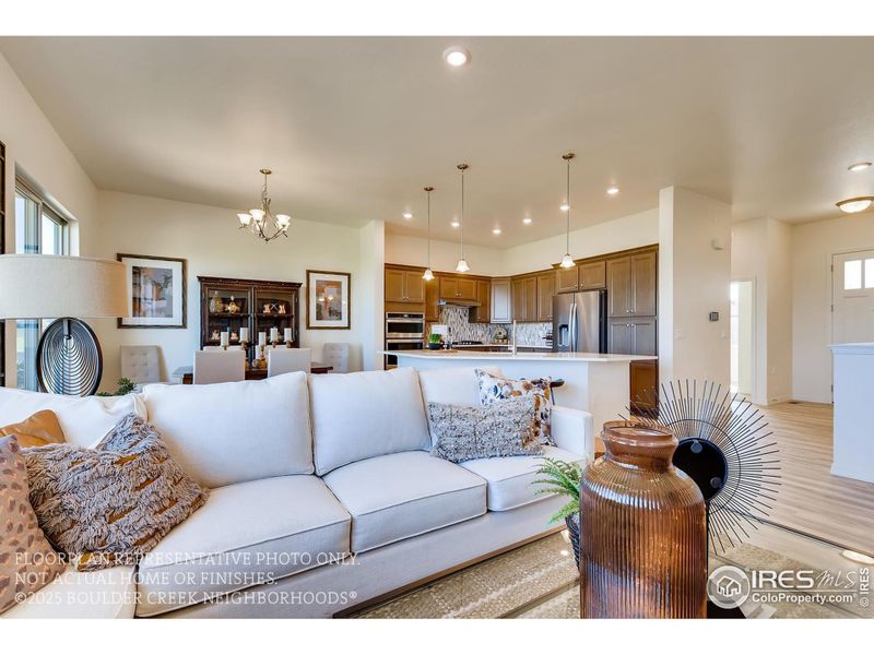 Furnished interior view inside a new home in , Westminster (Image 14).