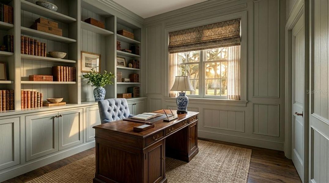 Furnished interior view inside a new home in , Parrish (Image 13).