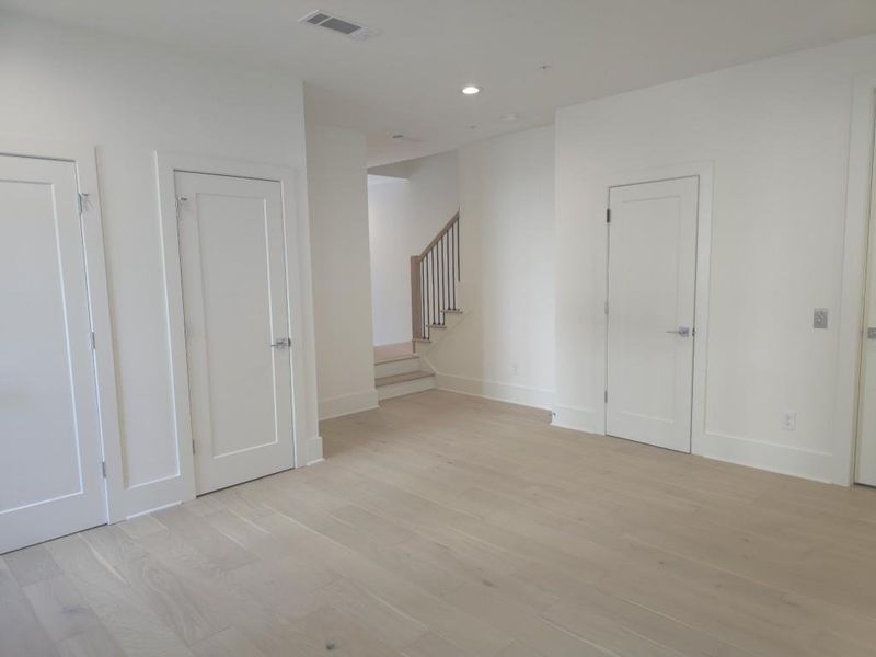 Spacious, unfurnished interior of a new home in Overlook at Moda, Decatur (Image 27). Spacious, unfurnished interior of a new home in Overlook at Moda, Decatur (Image 27).