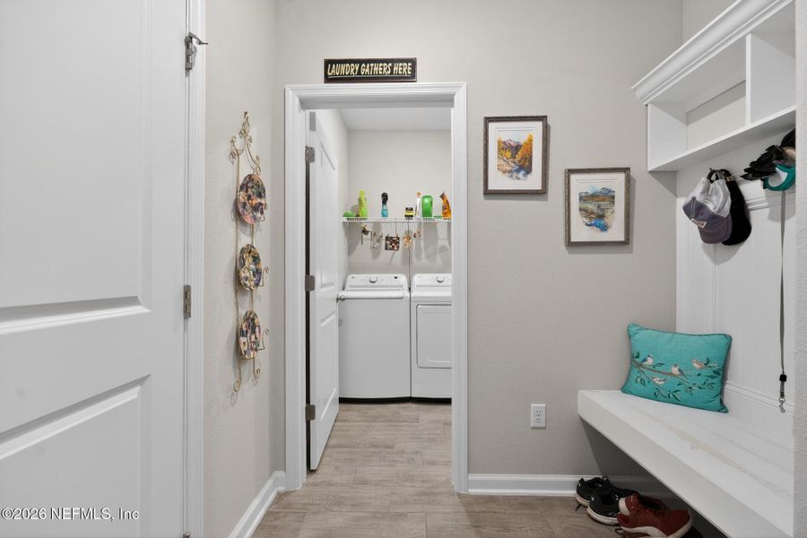 Furnished interior view inside a new home in , Yulee (Image 27).