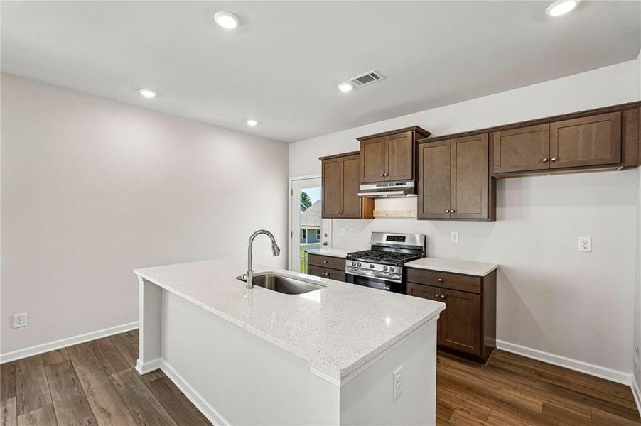 Furnished interior view inside a new home in Villages at Cedar Hill, Dallas (Image 8).