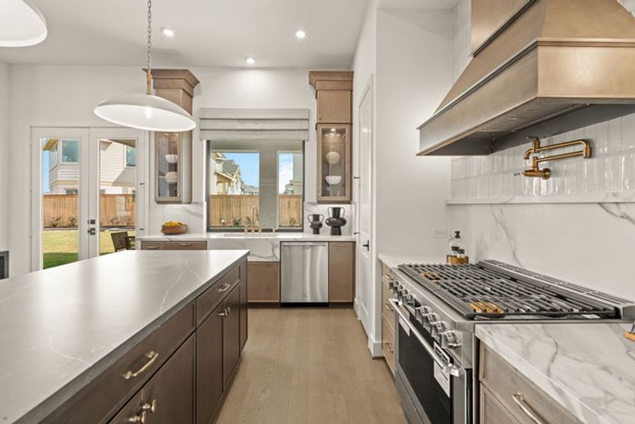 Furnished interior view inside a new home in Bridgeland 45', 50', 70', Cypress (Image 9).