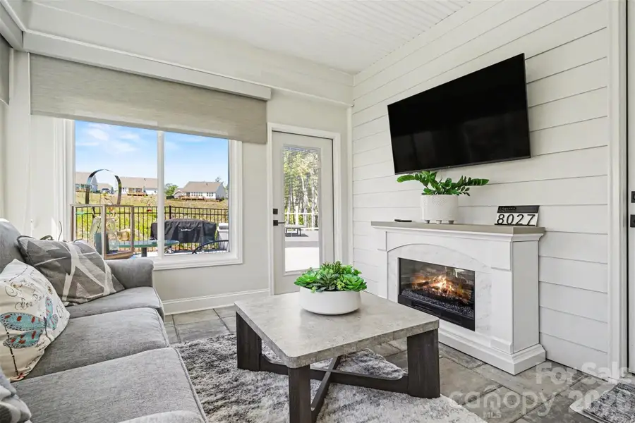 Exterior details and patio area of a home in , York (Image 4).