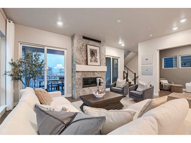Furnished interior view inside a new home in Baseline, Broomfield (Image 40).