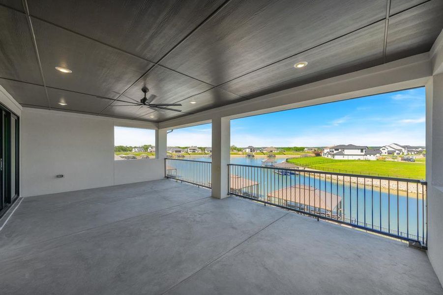 Exterior details and patio area of a home in The Resort on Eagle Mt. Lake, Fort Worth (Image 3). Exterior details and patio area of a home in The Resort on Eagle Mt. Lake, Fort Worth (Image 3).