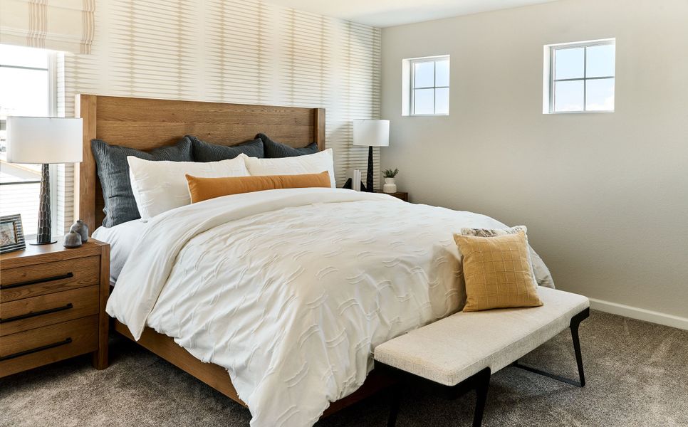 Representative furnished interior of a home built from the Stella by Taylor Morrison in Sugar Creek Horizon Collection, Loveland (Image 5).