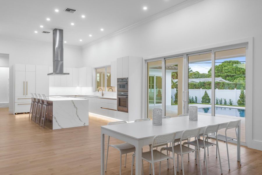 Furnished interior view inside a new home in , Boynton Beach (Image 24). Furnished interior view inside a new home in , Boynton Beach (Image 24).