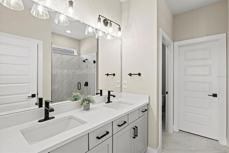 Furnished interior view inside a new home in , Nokomis (Image 51).