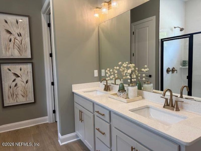 Furnished interior view inside a new home in , St. Augustine (Image 12).