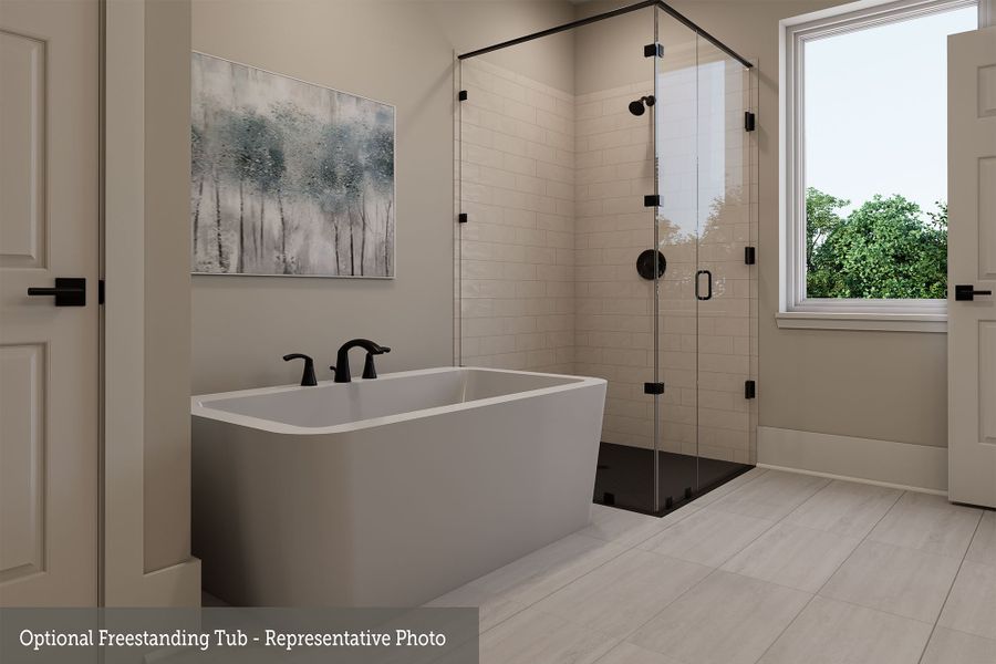 Representative furnished interior of a home built from the The Petal by David Weekley Homes in Reserve at Park Row, Houston (Image 4). Representative furnished interior of a home built from the The Petal by David Weekley Homes in Reserve at Park Row, Houston (Image 4).