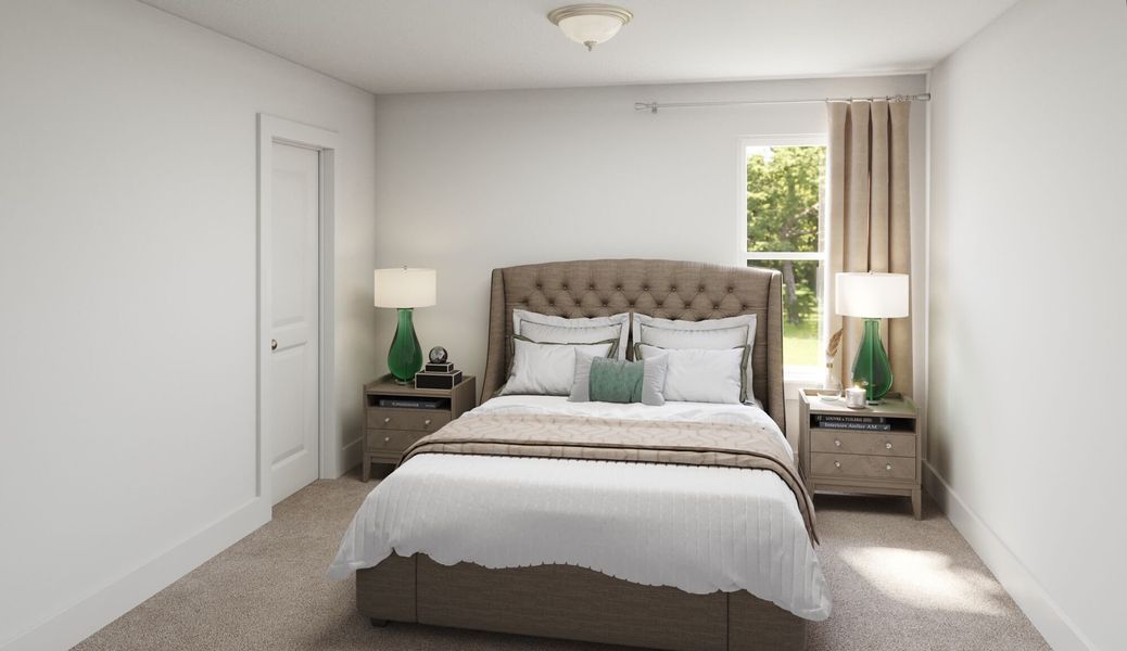 Representative furnished interior of a home built from the Highlands by Mattamy Homes in Cardinal Landing, Coats (Image 10).