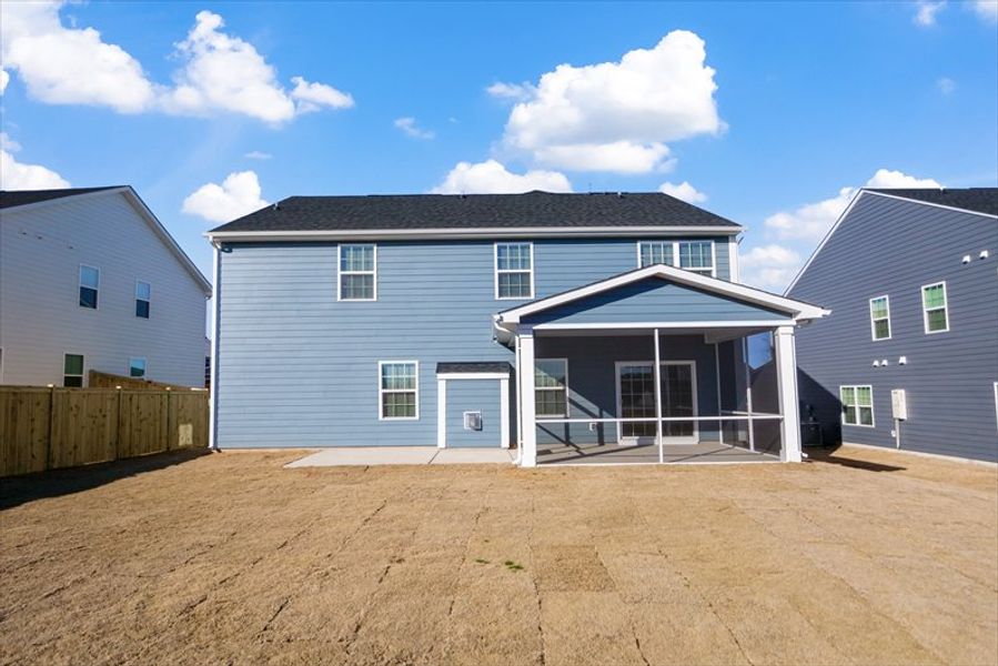 Exterior details and patio area of a home in Berkeley, Spartanburg (Image 22).