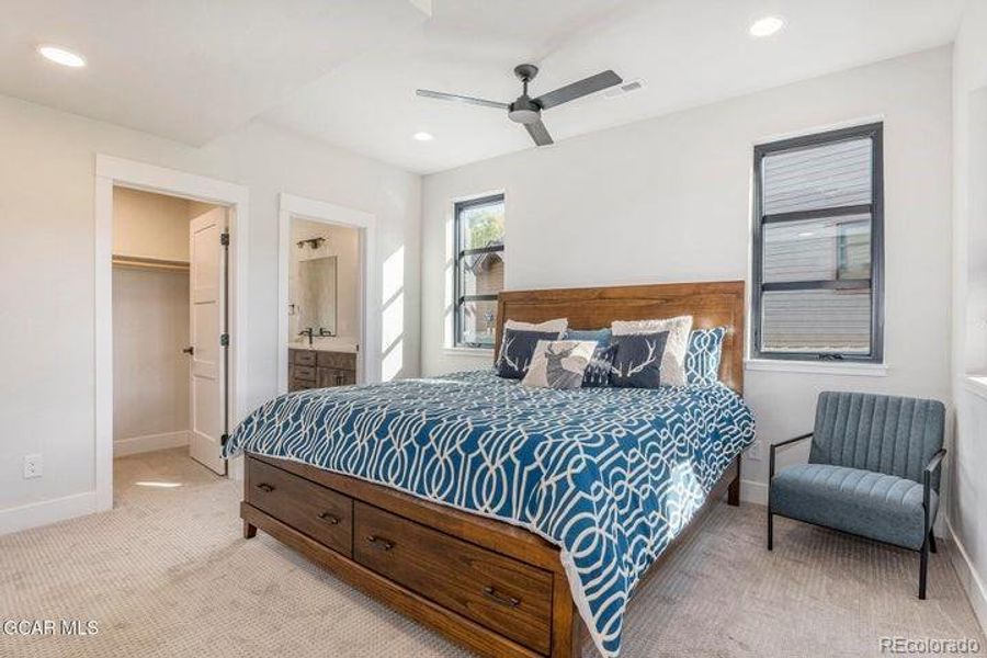 Furnished interior view inside a new home in , Granby (Image 36).