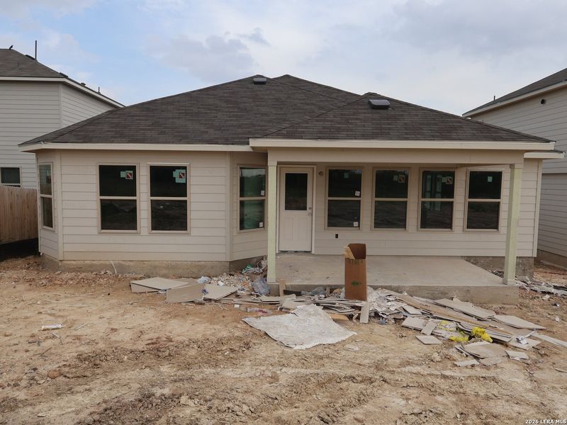In-progress construction of a new home in Paloma Park, Converse, TX (Image 29).