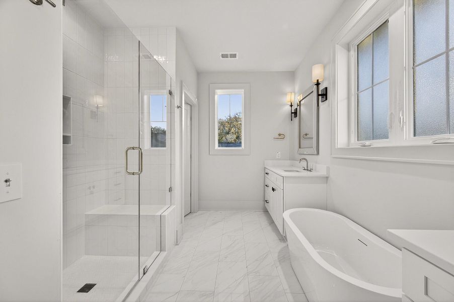 Furnished interior view inside a new home in , Mount Pleasant (Image 7).