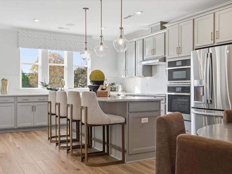 Representative furnished interior of a home built from the Bloom by Tri Pointe Homes in Ross Farms, Charlotte (Image 24).