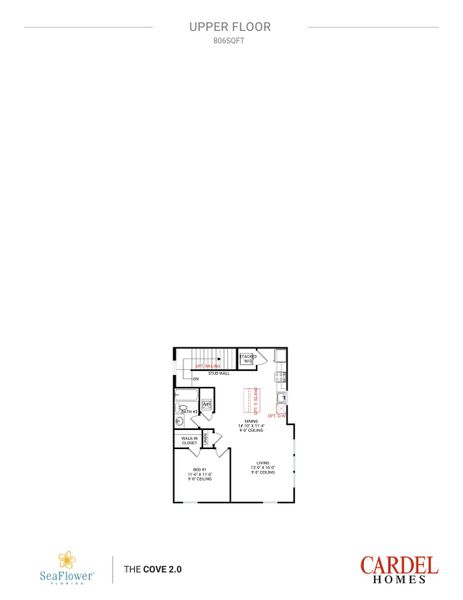 Upper Floor:Cove 2.0 Upper Floor:Cove 2.0