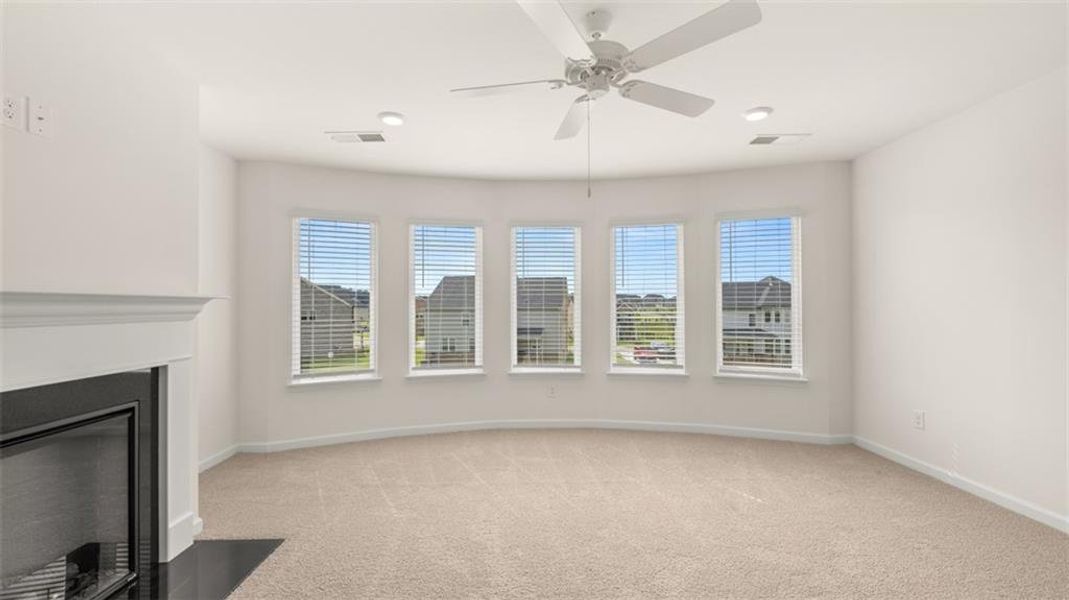 Spacious, unfurnished interior of a new home in Westland, Bogart (Image 29). Spacious, unfurnished interior of a new home in Westland, Bogart (Image 29).