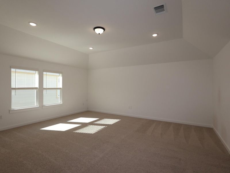 Spacious, unfurnished interior of a new home in Barksdale, Leander (Image 24). Spacious, unfurnished interior of a new home in Barksdale, Leander (Image 24).