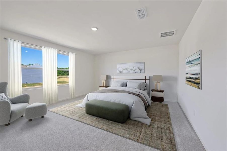 Furnished interior view inside a new home in Casteel, Bethlehem (Image 4). Furnished interior view inside a new home in Casteel, Bethlehem (Image 4).