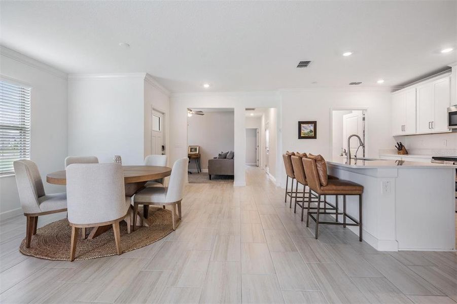Furnished interior view inside a new home in , San Antonio (Image 14).
