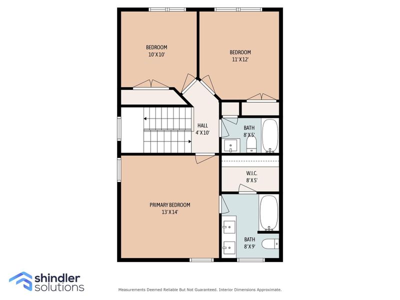 2D floor plan layout of this home in , Asheville, NC (Image 3).
