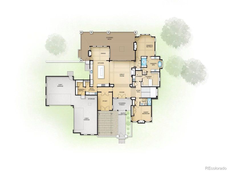 Color Floorplan - Main Color Floorplan - Main