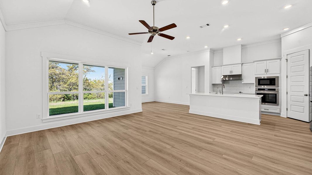 Representative unfurnished interior of a home built from the The Lily by D.R. Horton in WindMark Beach, Port Saint Joe (Image 19).