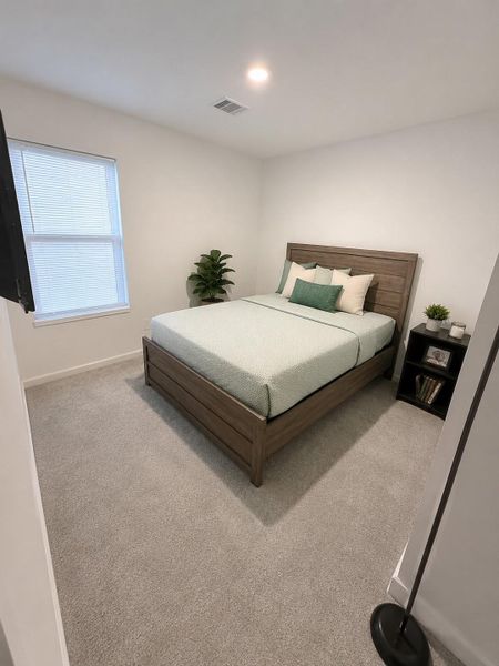 Furnished interior view inside a new home in , Bay City (Image 4). Furnished interior view inside a new home in , Bay City (Image 4).