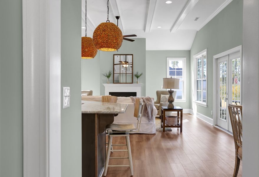 Representative furnished interior of a home built from the Lanai by Bill Clark Homes in Osprey Landing, Southport (Image 12).