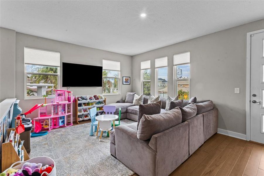 Furnished interior view inside a new home in , Tampa (Image 17). Furnished interior view inside a new home in , Tampa (Image 17).