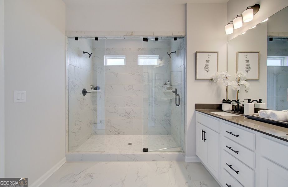 Furnished interior view inside a new home in Millstone at Mundy Mill, Gainesville (Image 16).