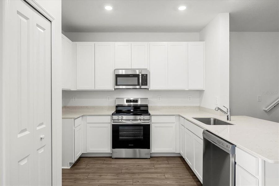 Furnished interior view inside a new home in , Ocala (Image 6).