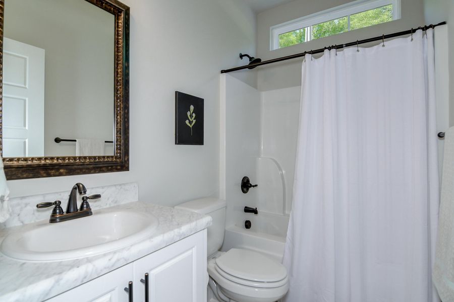 Furnished interior view inside a new home in , Edgefield (Image 6).