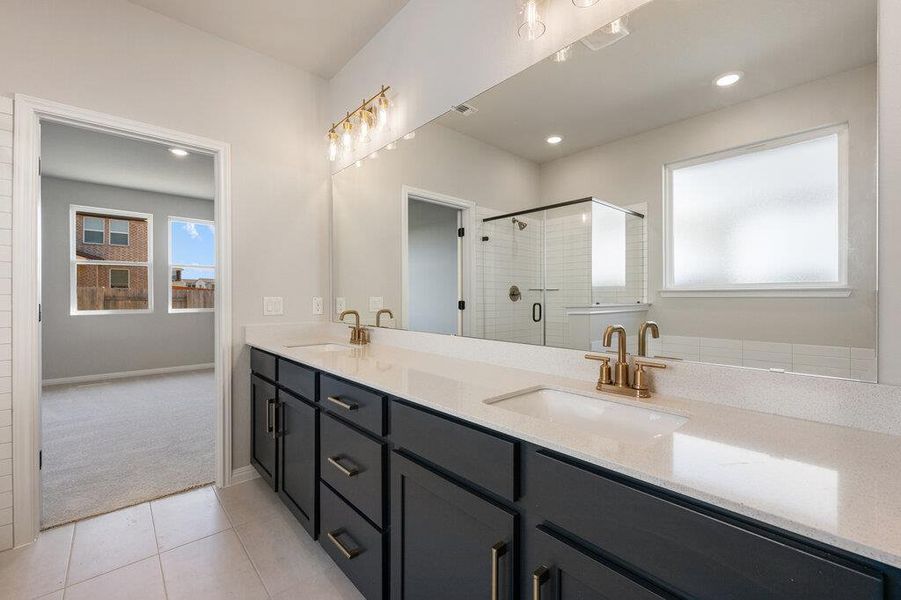 Furnished interior view inside a new home in Berry Creek Highlands, Georgetown (Image 8). Furnished interior view inside a new home in Berry Creek Highlands, Georgetown (Image 8).