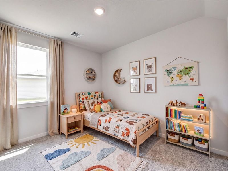 Furnished interior view inside a new home in Liberty Estates, Cleveland (Image 18).