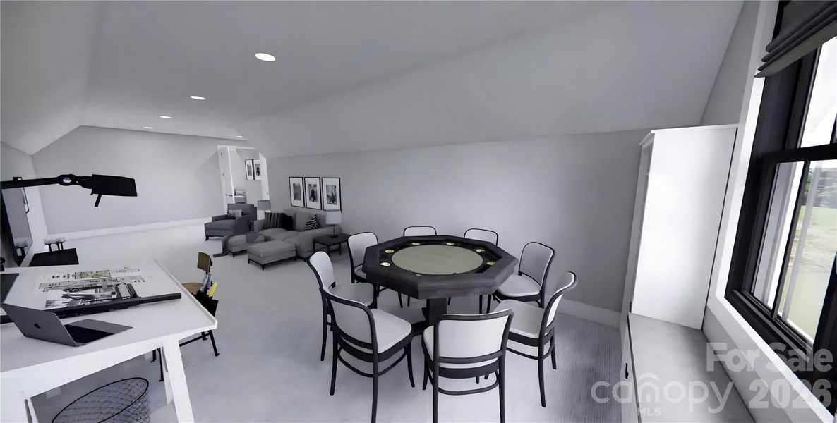 Furnished interior view inside a new home in , Mooresville (Image 30).