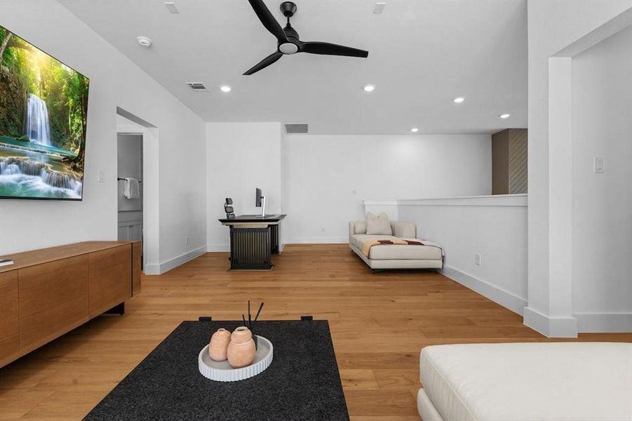 Furnished interior view inside a new home in , Frisco (Image 25).