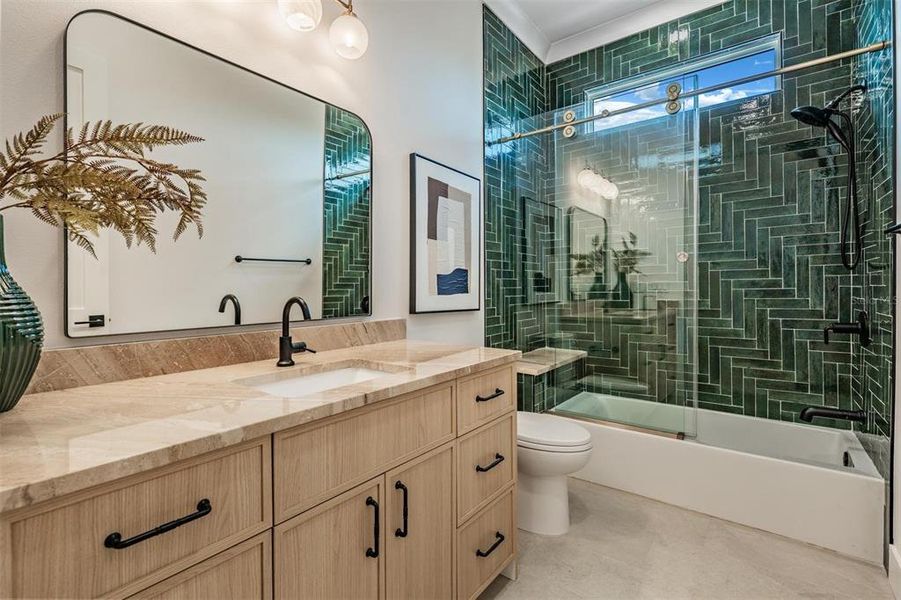 Furnished interior view inside a new home in , Tampa (Image 15).