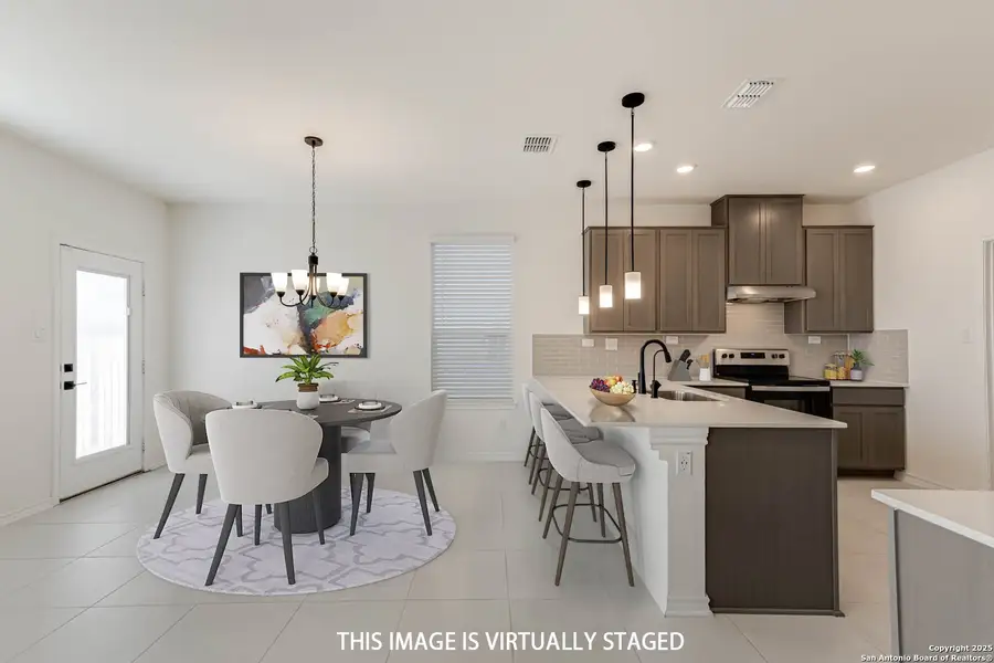 Furnished interior view inside a new home in , San Antonio (Image 13). Furnished interior view inside a new home in , San Antonio (Image 13).