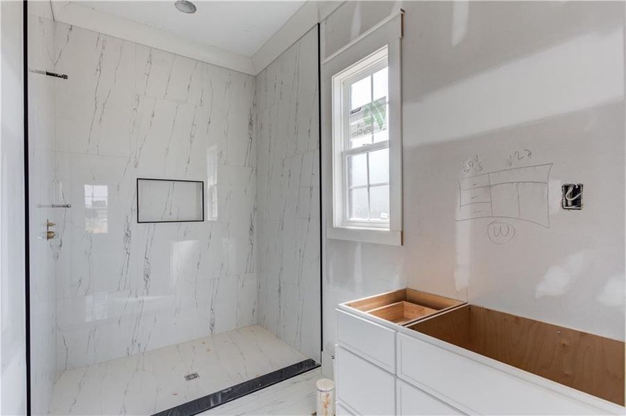 In-progress construction of a new home in , Buford, GA (Image 32).