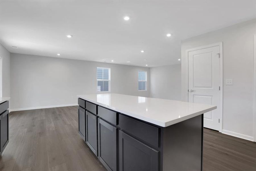 Furnished interior view inside a new home in Summertree, Stone Mountain (Image 7).