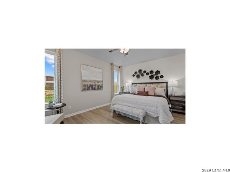 Furnished interior view inside a new home in Morgan Meadows, San Antonio (Image 9).