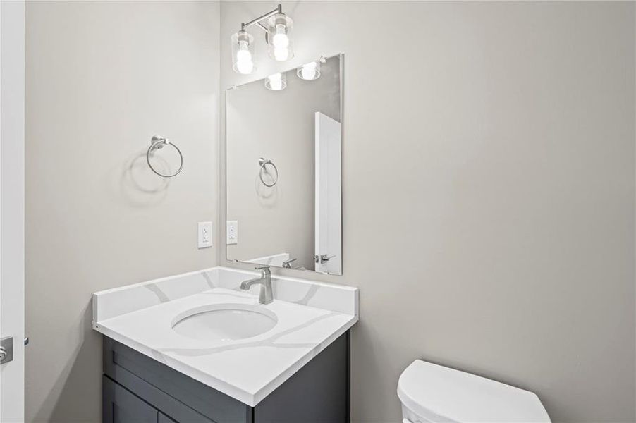 Furnished interior view inside a new home in Twin Lakes, Hoschton (Image 8).